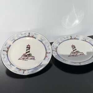 #3348 LIGHTHOUSE BED & BUTTER / SALAD PLATE TOTALLY TODAY